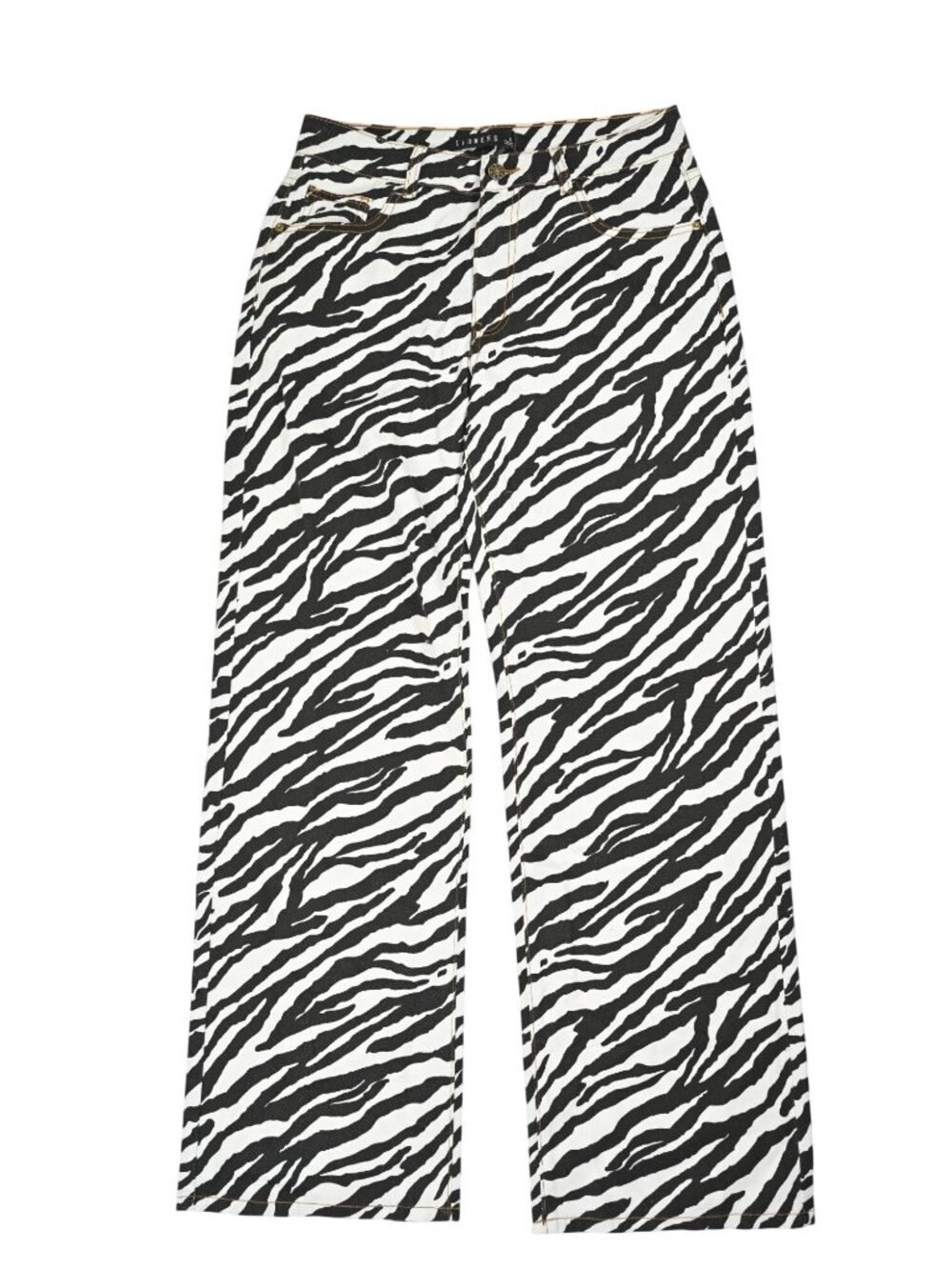 Lioness Peak Jean in Zebra